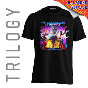 TRILOGY TRF 0530	Kaos DragonForce - Extreme Power Metal - Heavy Metal Rock Band Classic Retro Vintage
