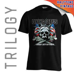 TRILOGY TRF 0535	Kaos Dying Fetus - War of Attrition - Heavy Metal Rock Band Classic Retro Vintage