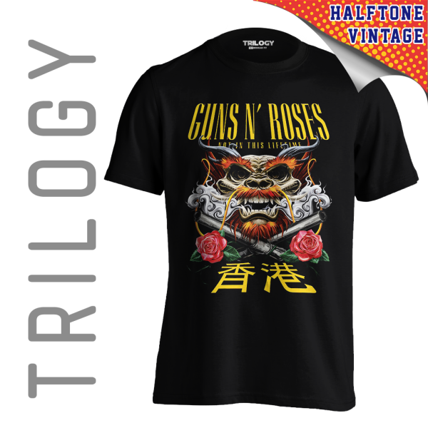 TRILOGY TRF 0542	Kaos Guns n Roses - Not in This Lifetime - Rock Band Classic Retro Vintage