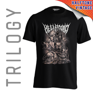 TRILOGY TRF 0544	Kaos Hellhound - Heavy Metal Rock Band Classic Retro Vintage