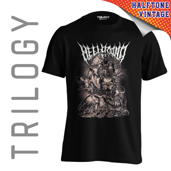 TRILOGY TRF 0544	Kaos Hellhound - Heavy Metal Rock Band Classic Retro Vintage