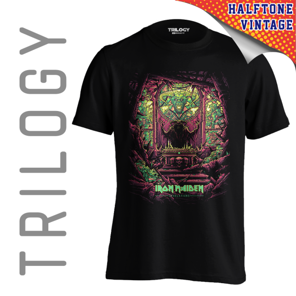 TRILOGY TRF 0547 Kaos Iron Maiden - Revelations - Heavy Metal Rock Band Classic Retro Vintage