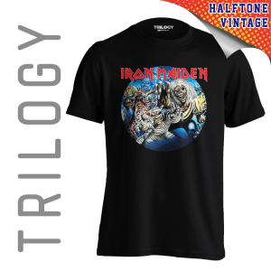 TRILOGY TRF 0550	Kaos Iron Maiden - Heavy Metal Rock Band Classic Retro Vintage