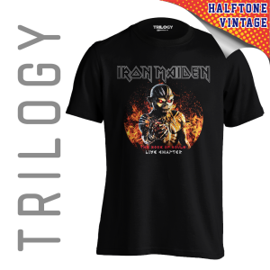 TRILOGY TRF 0553	Kaos Iron Maiden - The Book of Souls - Heavy Metal Rock Band Classic Retro Vintage