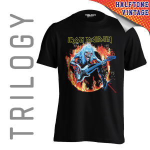 TRILOGY TRF 0554	Kaos Iron Maiden - Heavy Metal Rock Band Classic Retro Vintage