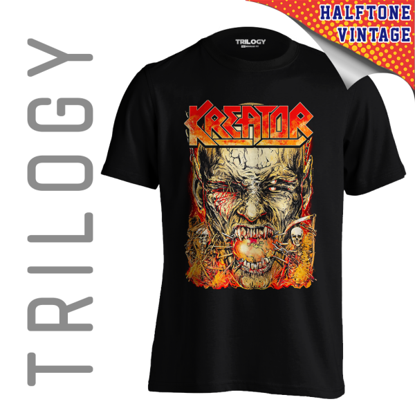 TRILOGY TRF 0565	Kaos Kreator - Heavy Metal Rock Band Classic Retro Vintage