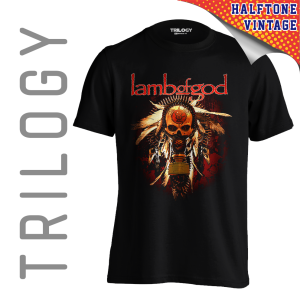 TRILOGY TRF 0568	Kaos Lamb of God - Heavy Metal Rock Band Classic Retro Vintage