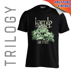 TRILOGY TRF 0573	Kaos Lamb of God - Laid to Rest - Heavy Metal Rock Band Classic Retro Vintage
