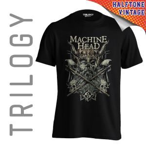TRILOGY TRF 0574	Kaos Machine Head - Heavy Metal Rock Band Classic Retro Vintage