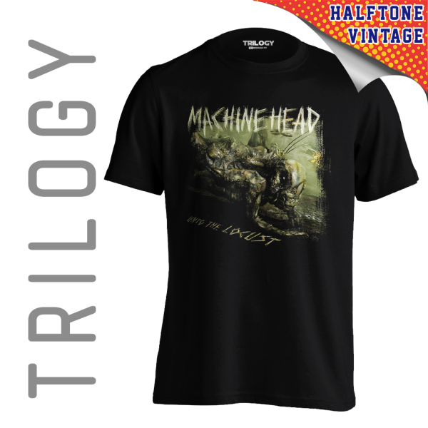 TRILOGY TRF 0576	Kaos Machine Head - Unto the Locust - Heavy Metal Rock Band Classic Retro Vintage