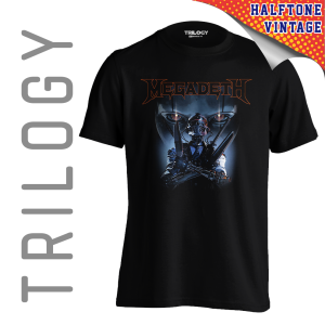 TRILOGY TRF 0577	Kaos Megadeth - Heavy Metal Rock Band Classic Retro Vintage