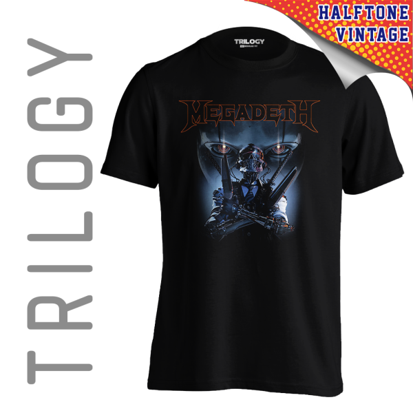 TRILOGY TRF 0577	Kaos Megadeth - Heavy Metal Rock Band Classic Retro Vintage