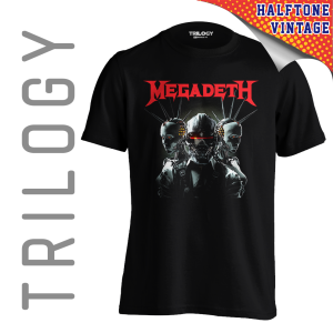 TRILOGY TRF 0579	Kaos Megadeth - Heavy Metal Rock Band Classic Retro Vintage