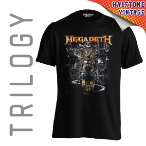 TRILOGY TRF 0581	Kaos Megadeth - Heavy Metal Rock Band Classic Retro Vintage
