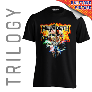 TRILOGY TRF 0583	Kaos Megadeth - Heavy Metal Rock Band Classic Retro Vintage