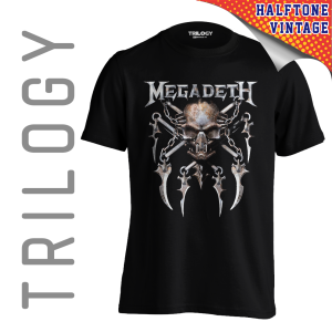 TRILOGY TRF 0584	Kaos Megadeth - Heavy Metal Rock Band Classic Retro Vintage