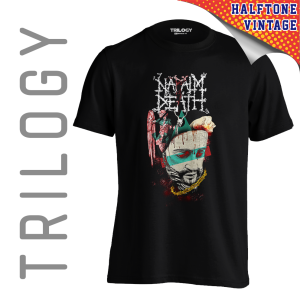 TRILOGY TRF 0587	Kaos Napalm Death - Heavy Metal Rock Band Classic Retro Vintage