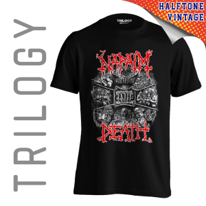 TRILOGY TRF 0588	Kaos Napalm Death - Heavy Metal Rock Band Classic Retro Vintage