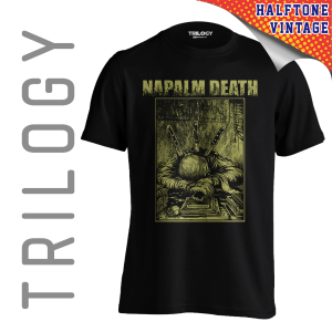 TRILOGY TRF 0589	Kaos Napalm Death - Heavy Metal Rock Band Classic Retro Vintage