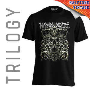 TRILOGY TRF 0590	Kaos Napalm Death - Heavy Metal Rock Band Classic Retro Vintage