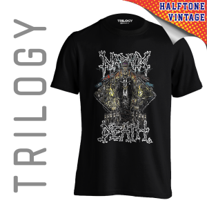 TRILOGY TRF 0591	Kaos Napalm Death - Heavy Metal Rock Band Classic Retro Vintage