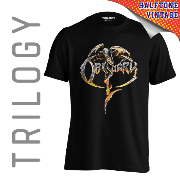TRILOGY TRF 0594	Kaos Obituary - Heavy Metal Rock Band Classic Retro Vintage
