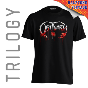 TRILOGY TRF 0596	Kaos Obituary - Heavy Metal Rock Band Classic Retro Vintage