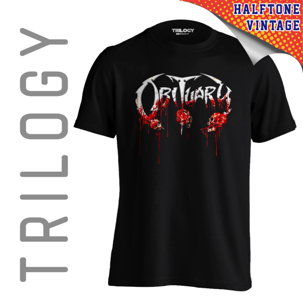 TRILOGY TRF 0596	Kaos Obituary - Heavy Metal Rock Band Classic Retro Vintage