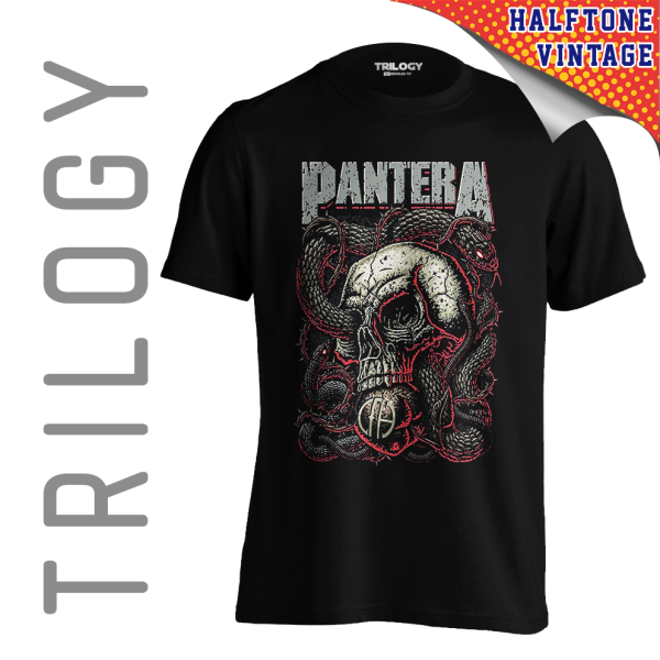 TRILOGY TRF 0598	Kaos Pantera - Heavy Metal Rock Band Classic Retro Vintage