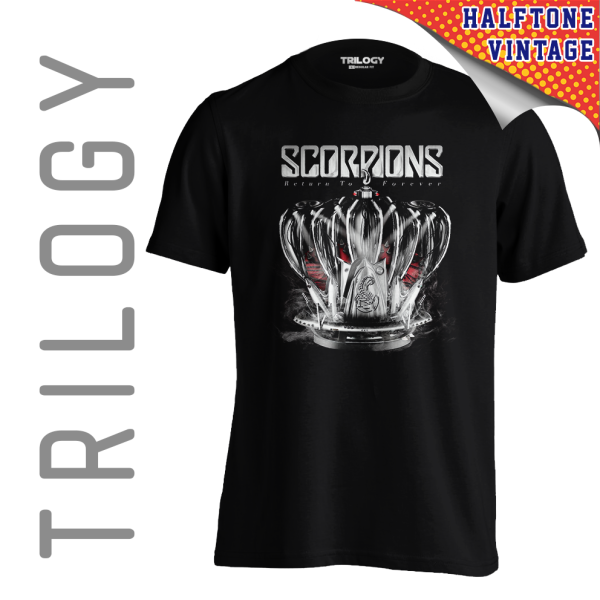 TRILOGY TRF 0599	Kaos Scorpions - Rock Band Classic Retro Vintage