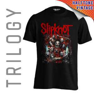 TRILOGY TRF 0608	Kaos Slipknot - Heavy Metal Rock Band Classic Retro Vintage