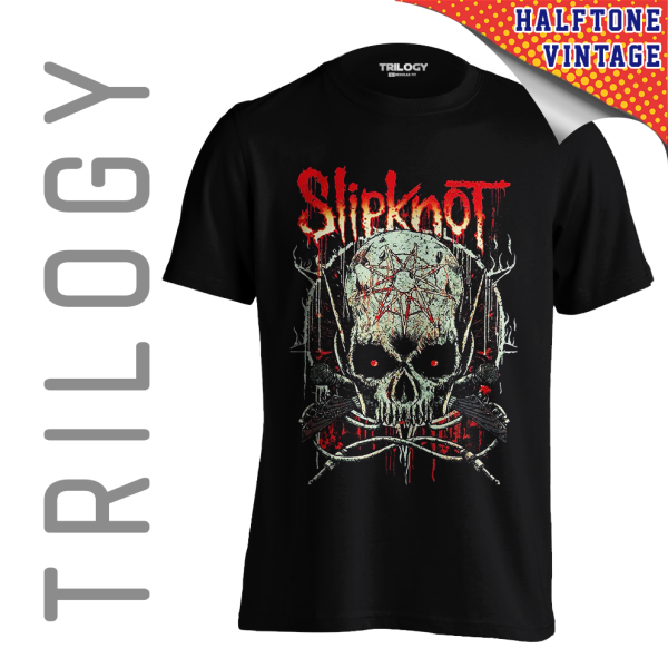 TRILOGY TRF 0610	Kaos Slipknot - Heavy Metal Rock Band Classic Retro Vintage