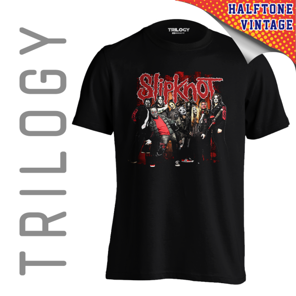 TRILOGY TRF 0611	Kaos Slipknot - Heavy Metal Rock Band Classic Retro Vintage