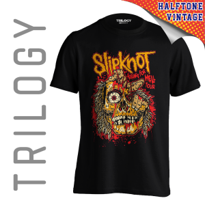 TRILOGY TRF 0613	Kaos Slipknot - Prepare for Hell Tour - Heavy Metal Rock Band Classic Retro Vintage