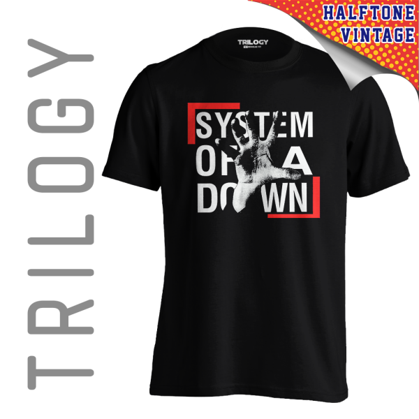 TRILOGY TRF 0615	Kaos System of a Down - Heavy Metal Rock Band Classic Retro Vintage