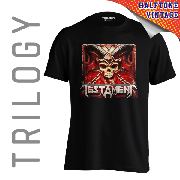 TRILOGY TRF 0617	Kaos Testament - Heavy Metal Rock Band Classic Retro Vintage